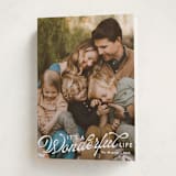 "these wonderful things" - Holiday Cards in Snow by Susan Asbill - Folded Card