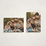 "these wonderful things" - Holiday Cards in Snow by Susan Asbill - Photo Orientation Options