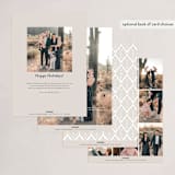 "Beautiful Glory" - Holiday Cards in Snow by Ekko Studio - Back of Card Options