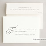 "Beautiful Glory" - Holiday Cards in Snow by Ekko Studio - FREE Recipient Addressing