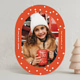 "snowy dots" - Holiday Cards in Santa by Sumak Studio - Front