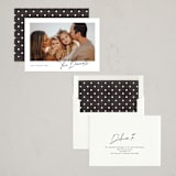 "Moment in Time" - Holiday Cards in Coal by That Girl Press - Assembled