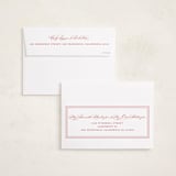 "Gavin" - Holiday Cards in Poinsettia by Kate Ahn - FREE Recipient Addressing