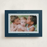 "Favorite Frame" - Holiday Cards in Blue Spruce by Alston Foster - Front