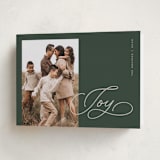 "Pure joy" - Holiday Cards in Pine by Michelle Taylor - Folded Card