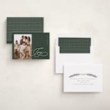 "Pure joy" - Holiday Cards in Pine by Michelle Taylor - Assembled