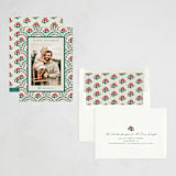 "Tapestry Holiday" - Holiday Cards in Emerald by Chris Griffith - Assembled