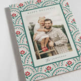 "Tapestry Holiday" - Holiday Cards in Emerald by Chris Griffith - Detail