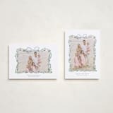 "Ribbonly Frame" - Holiday Cards in Juniper by Itsy Belle Studio - Photo Orientation Options