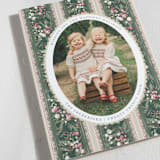 "Holiday Garland Ribbon" - Holiday Cards in Gumdrop by Jackie Crawford - Detail