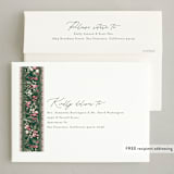 "Holiday Garland Ribbon" - Holiday Cards in Gumdrop by Jackie Crawford - FREE Recipient Addressing