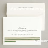 "Vintage Stripes" - Holiday Cards in Evergreen by Teju Reval - FREE Recipient Addressing