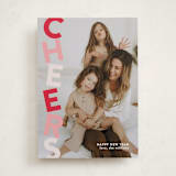 "Stacked" - Holiday Cards in Peppermint by Olivia Williams - Front