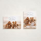 "Arched Type" - Holiday Cards in Midnight by Erica Krystek - Photo Orientation Options