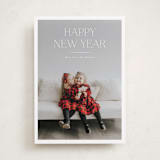 "Red Letter Christmas" - Holiday Cards in Snow by Stephanie Hawkes - Front