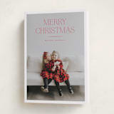 "Red Letter Christmas" - Holiday Cards in Peppermint by Stephanie Hawkes - Folded Card