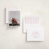 "Red Letter Christmas" - Holiday Cards in Peppermint by Stephanie Hawkes - Assembled