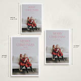 "Red Letter Christmas" - Holiday Cards in Peppermint by Stephanie Hawkes - Formats Available