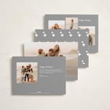 "Merry Magic Moments" - Holiday Cards in Mist by Juneau Designs - Back of Card Options