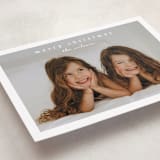 "Simplest border" - Holiday Cards in Snow by Stacey Meacham - Detail