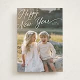 "Cheerful Corner" - Holiday Cards in Snow by Kelly Schmidt - Front