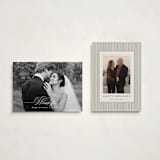 "Most Wonderful Time" - Holiday Cards in Snow by Leah Bisch - Photo Orientation Options