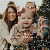 "Snowfall" - Holiday Cards in Winter by Itsy Belle Studio - Detail