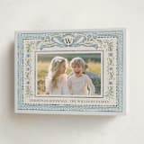 "Christmas Gift" - Holiday Cards in Blue Jay by Paper Sun Studio - Folded Card