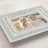 "Christmas Gift" - Holiday Cards in Blue Jay by Paper Sun Studio - Detail