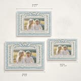 "Christmas Gift" - Holiday Cards in Blue Jay by Paper Sun Studio - Formats Available