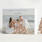 "Classical" - Holiday Cards in Coal by Kasia Labocki - Folded Card