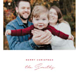 "Rejoice in hope" - Holiday Cards in Ruby by Annie Clark - Detail