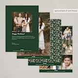 "Pine & Berry" - Holiday Cards in Winter Bough by Itsy Belle Studio - Back of Card Options