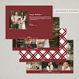 "Wishing You Joy" - Holiday Cards in Cream by Anne Ciotola - Back of Card Options