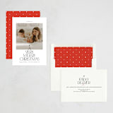 "Very merry xmas" - Holiday Cards in Ink by Ana de Sousa - Assembled