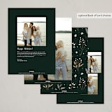 "Simplest Arch" - Holiday Cards in Ecru by Erica Krystek - Back of Card Options