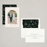"Simplest Arch" - Holiday Cards in Ecru by Erica Krystek - Assembled