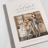 "Christmastime" - Holiday Cards in Eggnog by Design Lotus - Detail