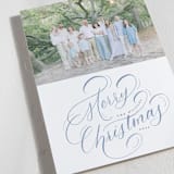 "Wonder Winterland" - Holiday Cards in Twilight by Up Up Creative - Detail
