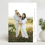 "Elegant Edge" - Holiday Cards in Berry by Nicoletta Savod - Front