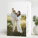 "Elegant Edge" - Holiday Cards in Berry by Nicoletta Savod - Folded Card