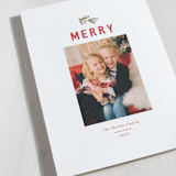 "Merry Mistletoe" - Holiday Cards in Holly by Meggy Masters - Detail