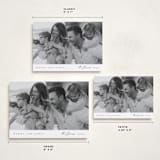 "Minimal Edge" - Holiday Cards in Cloud by Nicole Walsh - Formats Available