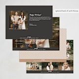 "Most Wonderful Time" - Holiday Cards in Night by Jula Paper Co. - Back of Card Options