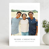 "Tailored" - Holiday Cards in Wreath by Megan Davis - Front