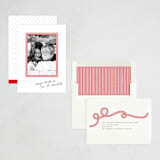 "Striped" - Holiday Cards in Candy Cane by mo kelley - Assembled