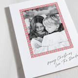"Striped" - Holiday Cards in Candy Cane by mo kelley - Detail