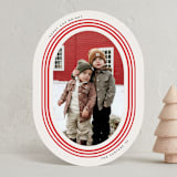 "Candy Cane Lane" - Holiday Cards in Peppermint by Tamara Hilje - Front