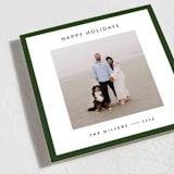 "square" - Holiday Cards in Spruce by JoAnn Jinks - Detail