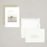 "The Season" - Holiday Cards in Cream by Ellen Schlegelmilch - Assembled